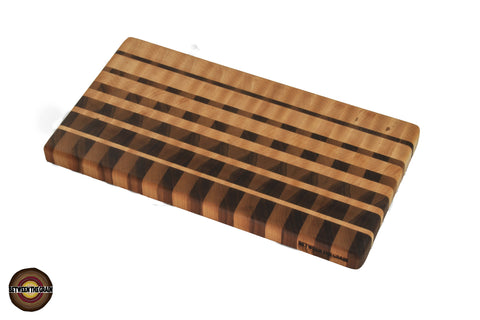 Maple and walnut cutting board