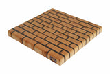 medium maple brick pattern end grain cutting board