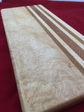 Maple with Lacewood Center Charcuterie Board